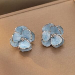 Azure Bloom Earrings